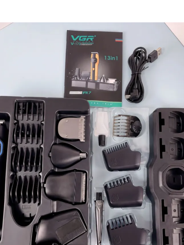 Триммер Набор 13в1 VGR V-173 Синий Триммер Набор 13в1 VGR V-173 Синий