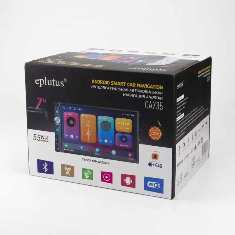 Автомагнитола с сенсорным экраном Eplutus CA735 Автомагнитола с сенсорным экраном Eplutus CA735