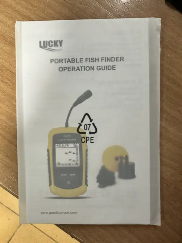 Эхолот для рыбалки проводной LUCKY FFC1108-1 Эхолот для рыбалки проводной LUCKY FFC1108-1