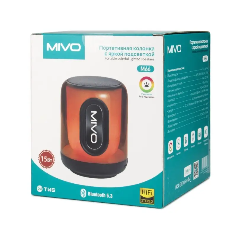 Колонка портативная MIVO M66 Колонка портативная MIVO M66