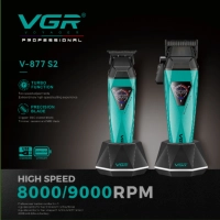 Набор для стрижки волос 2в1 VGR V-877 S2 Бирюзовый
