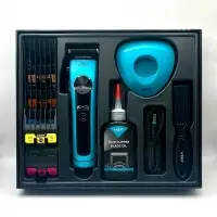 Машинка для стрижки волос VGR V-199 Бирюзовая