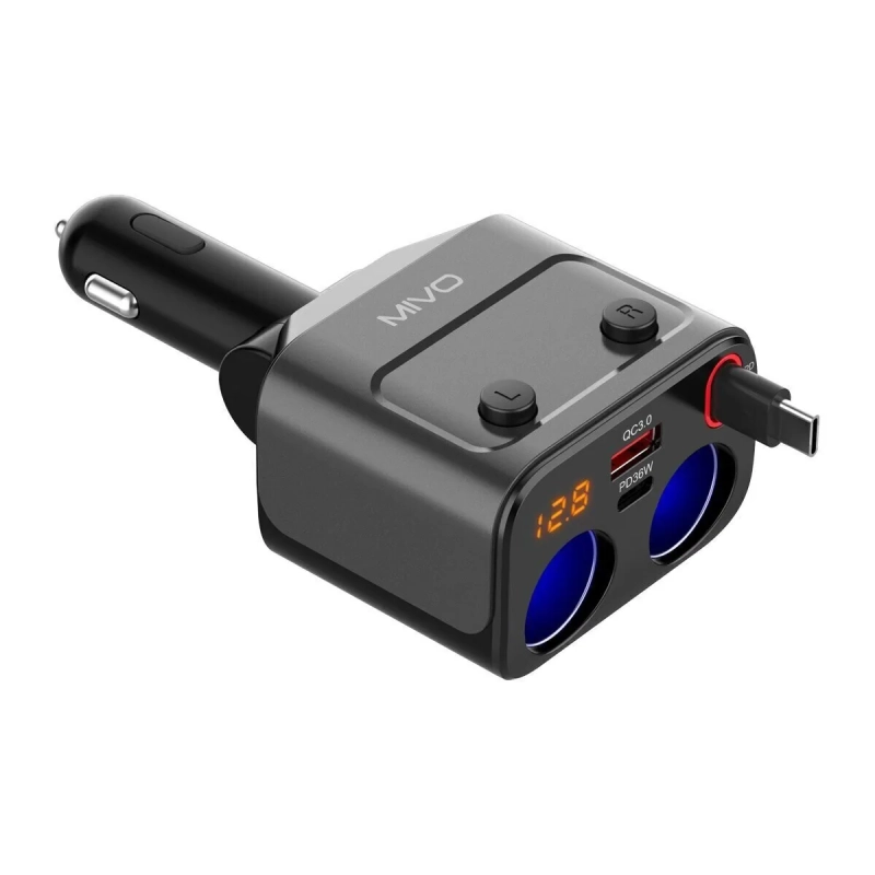 Автомобильное зарядное устройство MIVO MU-203