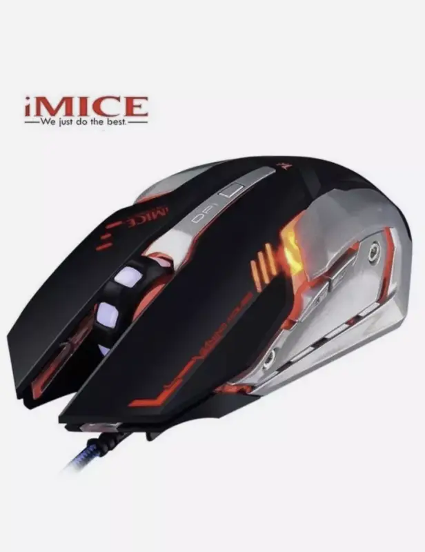 Игровая компьютерная проводная мышь iMICE V8 Игровая компьютерная проводная мышь iMICE V8