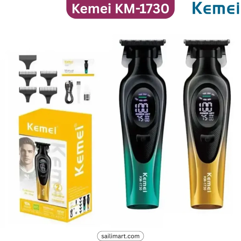 Триммер Kemei KM-1730 золотая