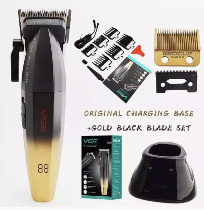 Машинка для стрижки волос VGR V-003 Золотая Машинка для стрижки волос VGR V-003 Золотая