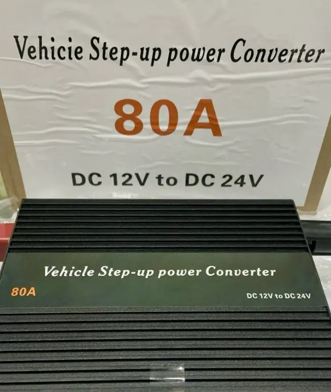 Преобразователь напряжения Инвертор 80A 12V-24V Преобразователь напряжения Инвертор 80A 12V-24V