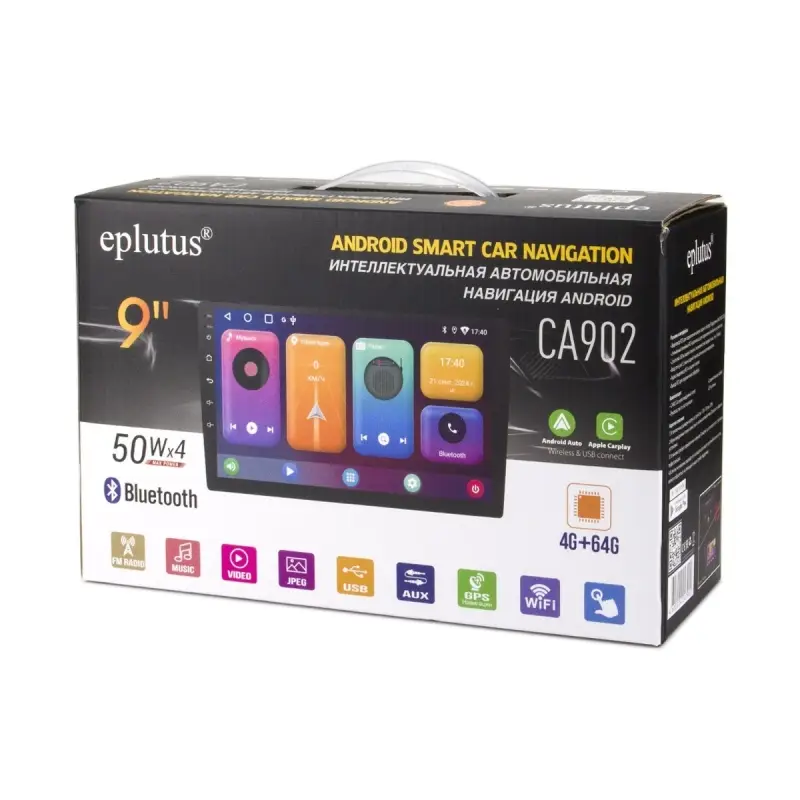 Автомагнитола с сенсорным экраном Eplutus CA902 Автомагнитола с сенсорным экраном Eplutus CA902