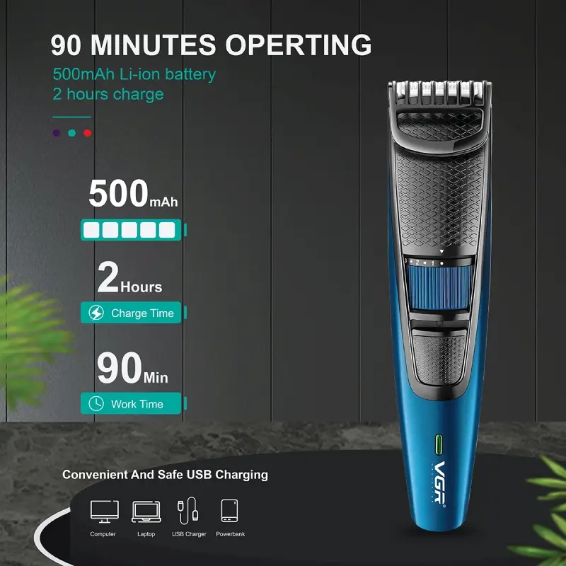 Триммер для стрижки волос VGR V-053B Триммер для стрижки волос VGR V-053B