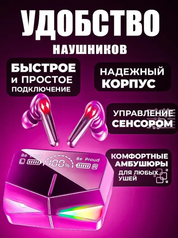 Наушники беспроводные M28 Наушники беспроводные M28