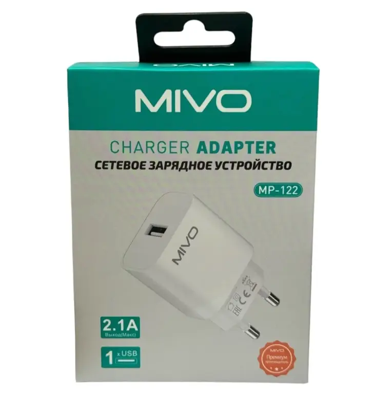 Сетевое зарядное устройство MIVO MP-122 Сетевое зарядное устройство MIVO MP-122