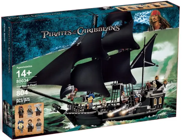 Пираты Корабль Черная Жемчужина Конструктор 804д
