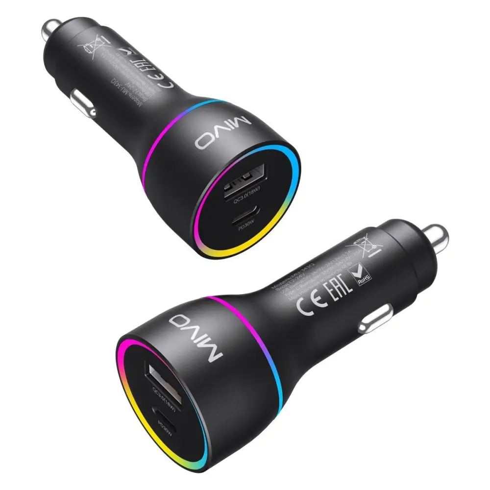 Автомобильное зарядное устройство MIVO MU-343Q