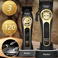 Набор для стрижки волос 3в1 В кейсе KEMEI KM-8572