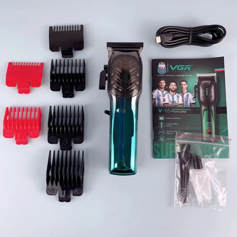 Машинка для стрижки волос VGR V-654 Золотая