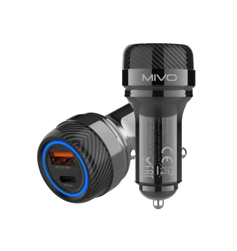 Автомобильное зарядное устройство MIVO MU-338Q Автомобильное зарядное устройство MIVO MU-338Q
