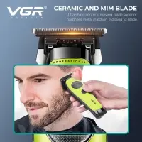 Триммер для стрижки волос VGR V-880T Зеленый