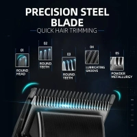 Машинка для стрижки волос Kemei KM-1858