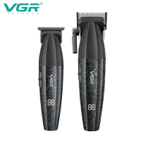 Набор для стрижки волос 2в1 VGR V-640 Черный