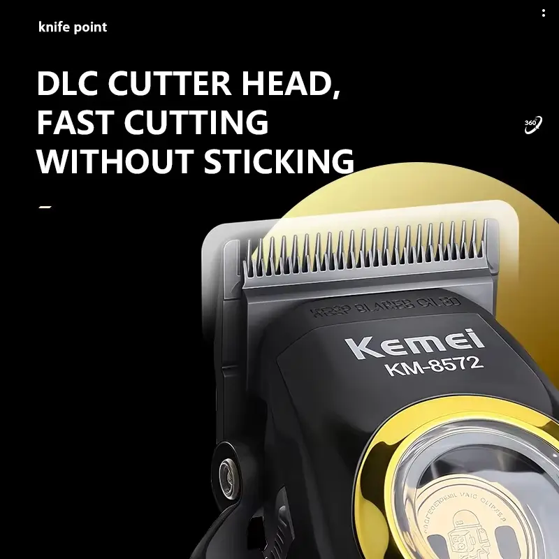 Набор для стрижки волос 3в1 В кейсе KEMEI KM-8572