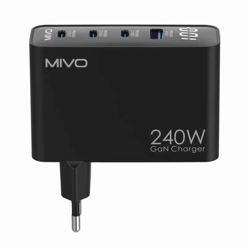 Сетевое зарядное устройство 240w MIVO MP-460Q 240w Сетевое зарядное устройство 240w MIVO MP-460Q 240w