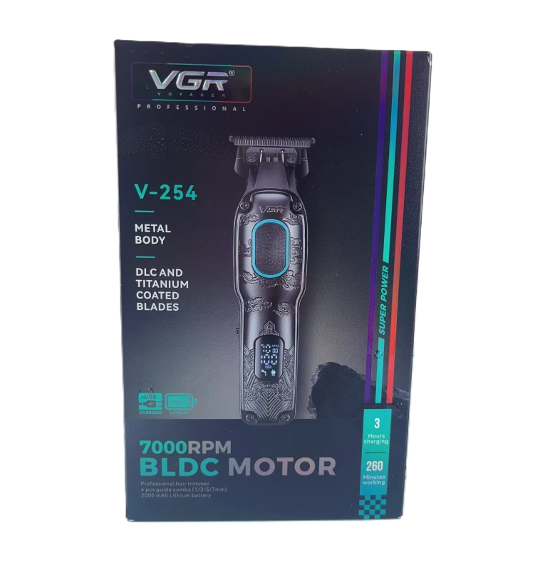 Триммер для стрижки волос VGR V-254 Красный