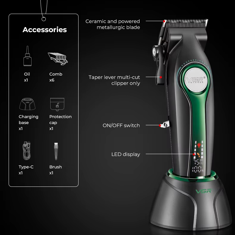 Машинка для стрижки волос VGR V-010 Машинка для стрижки волос VGR V-010