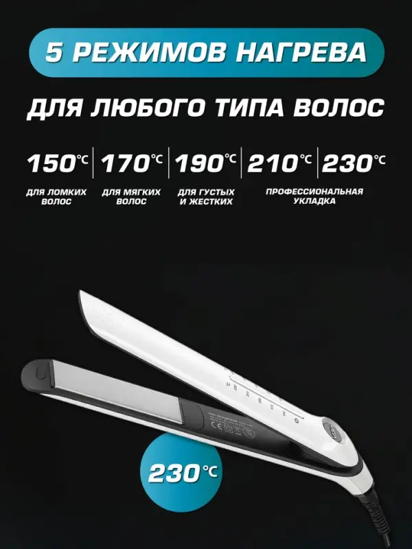 Плойка Выпрямитель VGR V-566 Плойка Выпрямитель VGR V-566