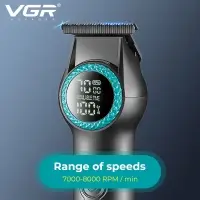Триммер для стрижки волос VGR V-990 Черный