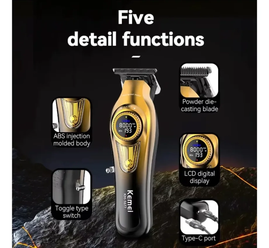 Набор для стрижки волос 3в1 Kemei KM-8557 Набор для стрижки волос 3в1 Kemei KM-8557