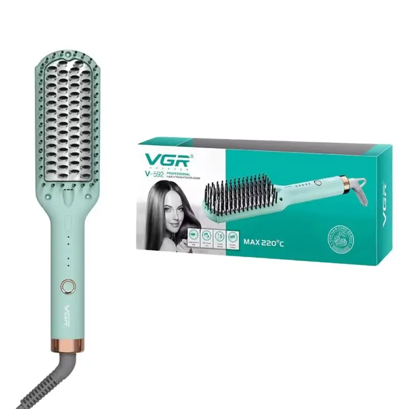Расческа Щетка Фен VGR V-592 Зеленая Расческа Щетка Фен VGR V-592 Зеленая