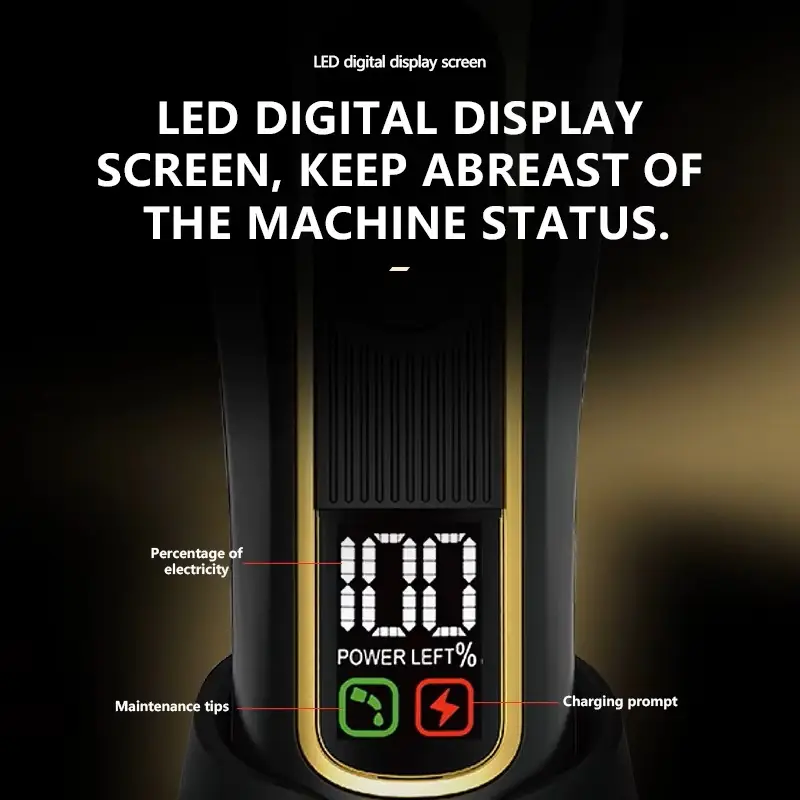 Набор для стрижки волос 3в1 В кейсе KEMEI KM-8572