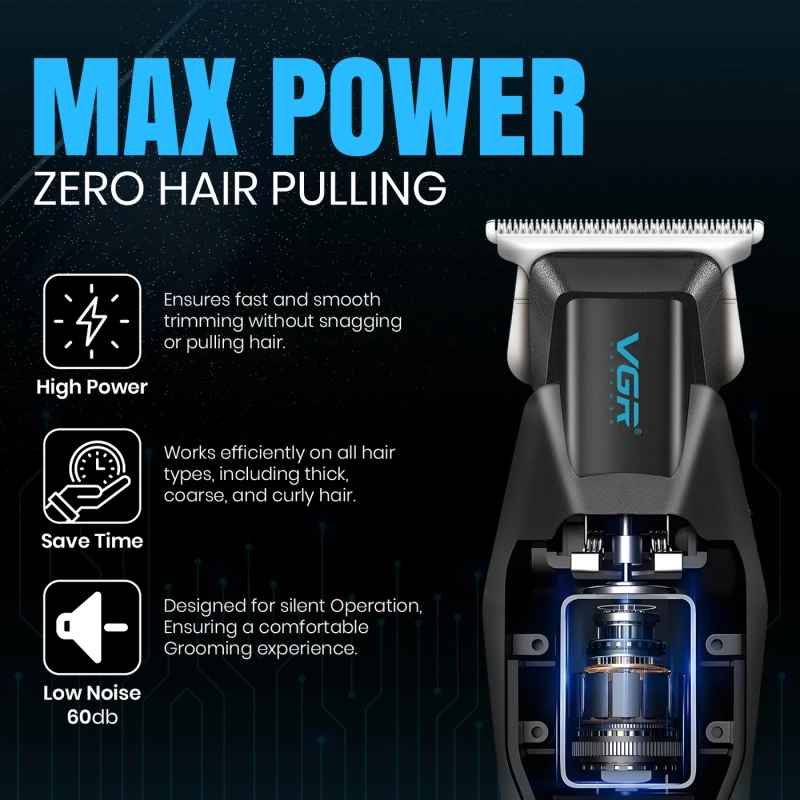 Триммер для стрижки волос VGR V-253