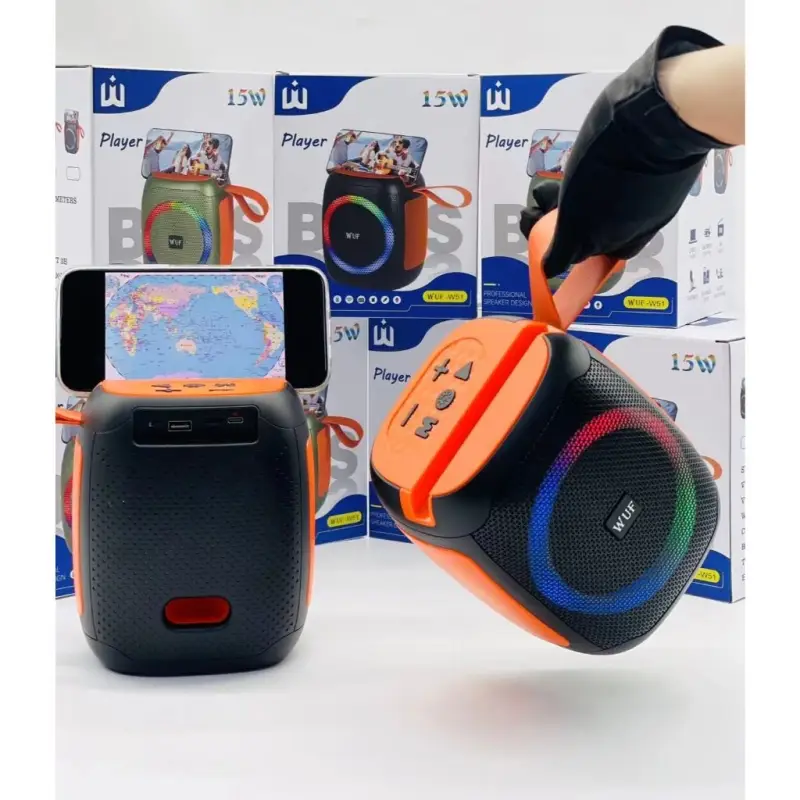 Колонка портативная WUF W51 (Цвет в ассортименте) Колонка портативная WUF W51 (Цвет в ассортименте)