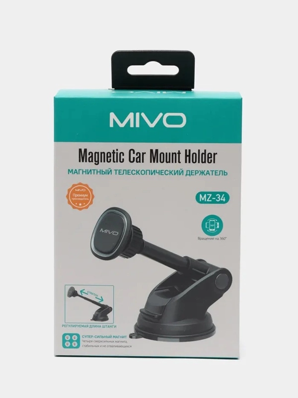 Держатель автомобильный MIVO MZ-34 Держатель автомобильный MIVO MZ-34