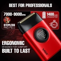 Набор для стрижки волос 2в1 VGR V-977 & V-377 Красный Набор для стрижки волос 2в1 VGR V-977 & V-377 Красный