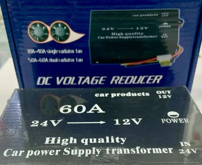 Преобразователь напряжения Инвертор 60A 24V-12V Преобразователь напряжения Инвертор 60A 24V-12V