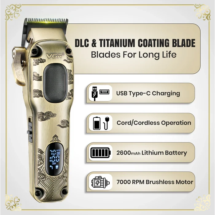 Машинка для стрижки волос VGR V-027