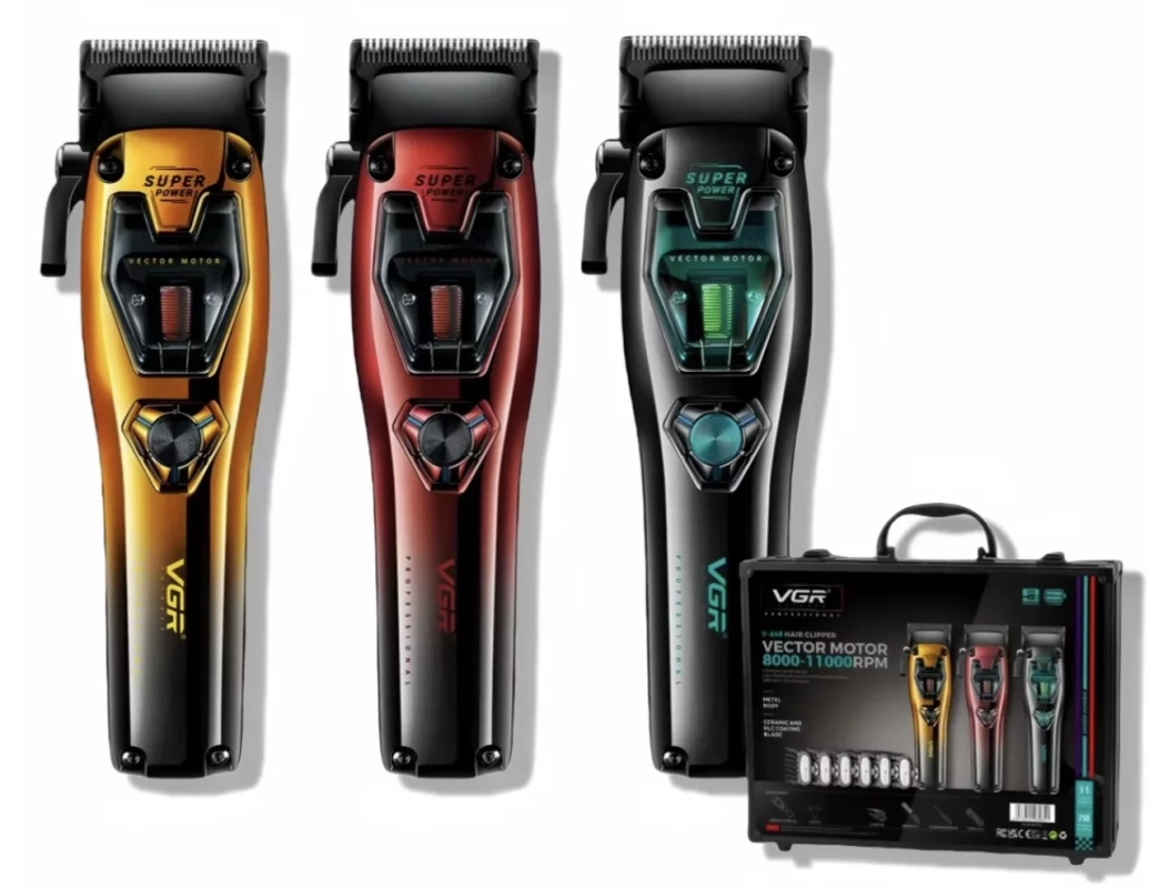 Машинка Набор в кейсе VGR V-668 (3 цвета) Машинка Набор в кейсе VGR V-668 (3 цвета)