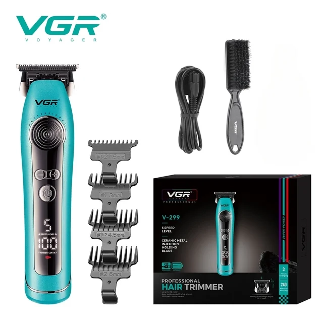 Триммер для стрижки волос VGR V-299 Голубой Триммер для стрижки волос VGR V-299 Голубой