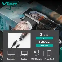 Триммер для стрижки волос VGR V-953