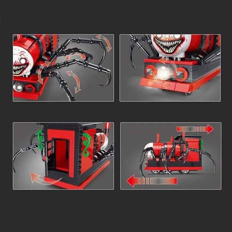 Паровоз Монстр-Паук Конструктор 649д Паровоз Монстр-Паук Конструктор 649д