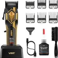 Машинка для стрижки волос VGR V-119 Зеленая