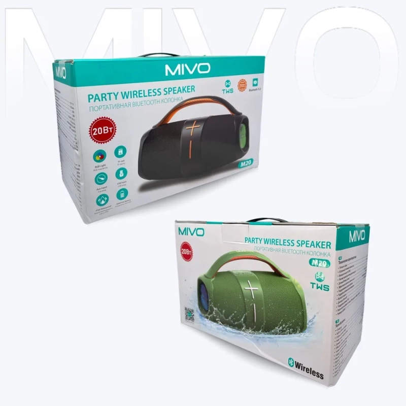 Колонка портативная MIVO M20 Колонка портативная MIVO M20