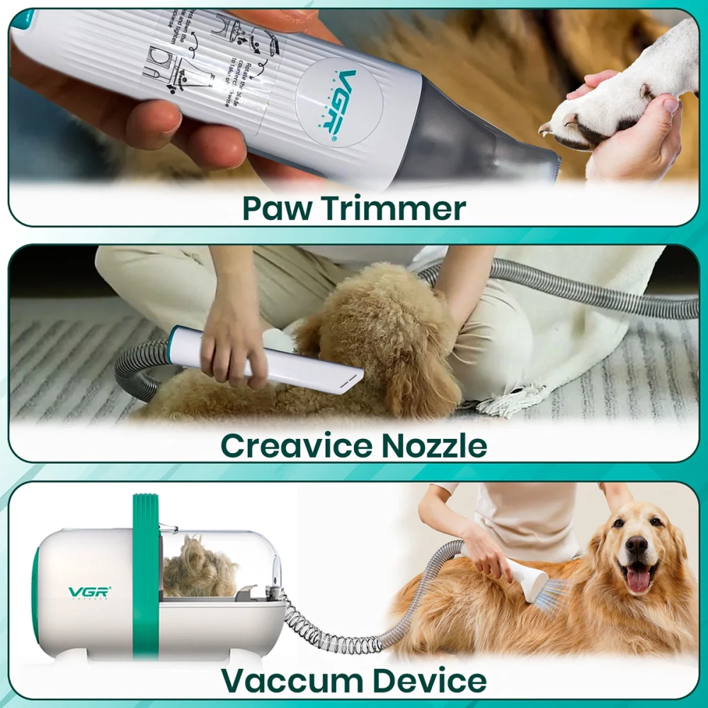 Набор для стрижки животных 7в1 VGR V-207 Набор для стрижки животных 7в1 VGR V-207