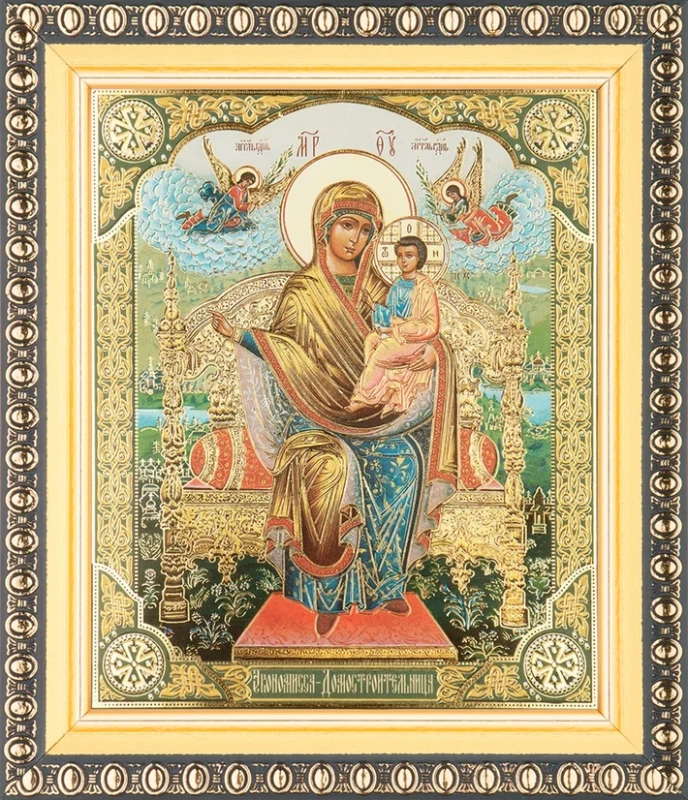 Икона БМ "Экономисса" 10х12 в раме 13х15