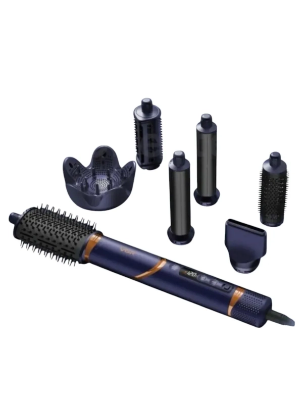 Премиальный набор для укладки волос 7в1 VGR V-477 Фиолетовый Премиальный набор для укладки волос 7в1 VGR V-477 Фиолетовый