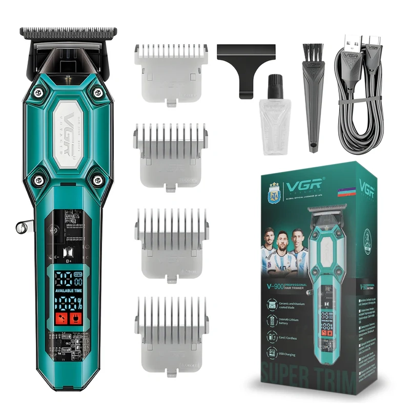 Триммер для стрижки волос VGR V-900 Черный