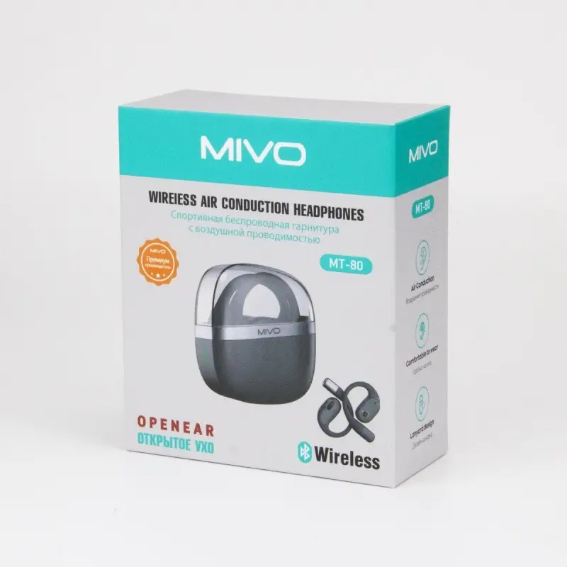 Наушники беспроводные MIVO MT-80 Наушники беспроводные MIVO MT-80