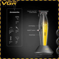 Триммер для стрижки волос VGR V-992 Золотой